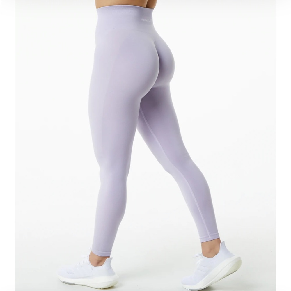 Alphalete Amplify Leggings Misty Lilac NWT
